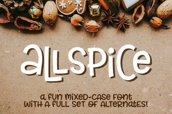 Allspice Font: Modern Design and Creative Uses