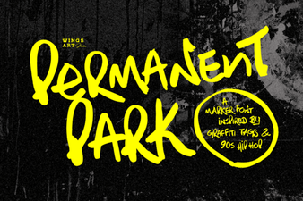 Permanent Park Font: a Fresh Design Resource