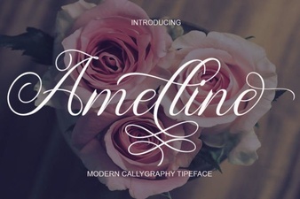 Amelline Font: Elegance for Creative Projects