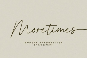 Moretimes Font for Creative Design Projects