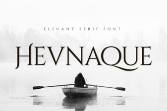 The Hevnaque Font: Creative Design Applications & Free Download